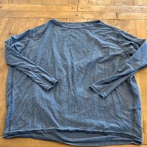 Lululemon Blue Long Sleeve Shirt